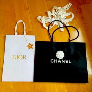 Designer shopping bags